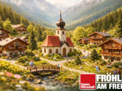 Project Genie: Der Tesla-Moment (Fröhlich am Freitag) Eine Kirche im Dorf (Abbildung ähnlich)