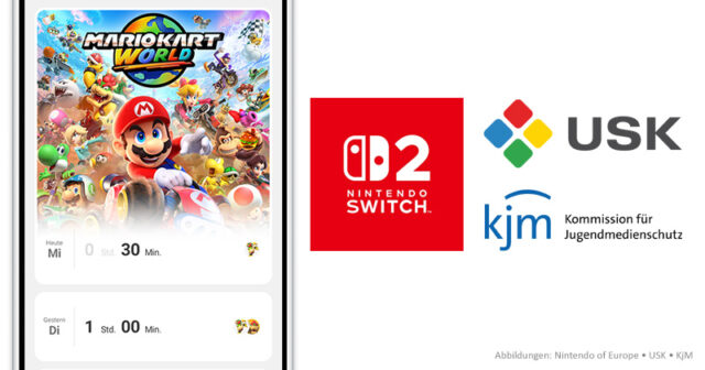 Nintendo-Switch-2-Jugendschutz-USK-KjM-180226 Angezogene Handbremse an Schultagen - Vollgas am Wochenende: Via App können Eltern die Nutzung der Nintendo Switch 2 kontrollieren.