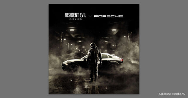 Resident-Evil-Requiem-Porsche-Koop-270026 Der Porsche Cayenne Turbo GT dient als Dienstfahrzeug der Hauptfigur von Capcoms Resident Evil Requiem.