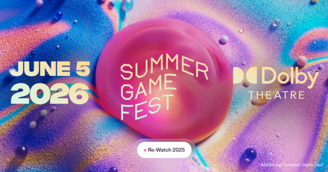 Summer-Game-Fest-2026-Termin-240226 Neben Gamescom Opening Night Live das wichtigste Neuheiten-Format in diesem Sommer: das Summer Game Fest 2026.
