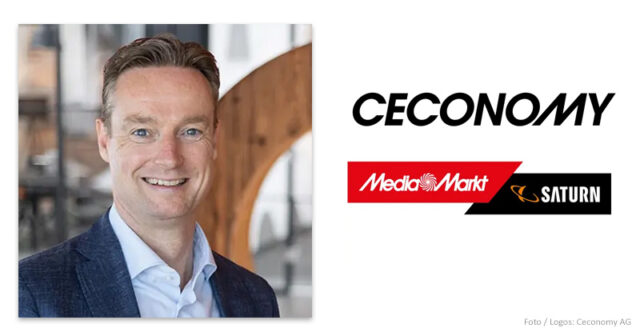 CFO Remko Rijnders rückt zum 1. Juli 2026 auf den CEO-Sessel des MediaMarkt-Saturn-Konzerns Ceconomy.