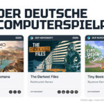 Anno 117: Pax Romana, The Darkest Files und Tiny Bookshop sind als 'Bestes deutsches Spiel' beim Deutschen Computerspielpreis 2026 nominiert.