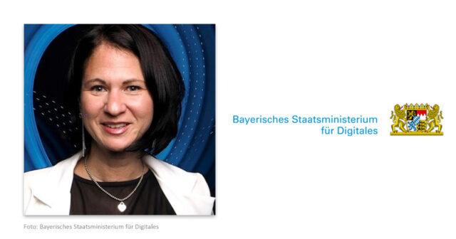 Natascha Grünpeter, Leiterin der Abteilung 'Digitales Bayern' im Bayerischen Staatsministerium für Digitales in München