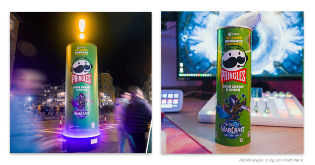 WoW-Midnight-Pringles-JvM-Nerd-120326 Die ikonische Pringles-Dose und die Spielwelt von World of WarCraft inspirieren Jung von Matt Nerd zu einer 'Real-Life-Quest'.