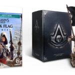 Die Launch-Edition von Assassin's Creed Black Flag Resynced enthält ein Weltkarten-Poster und ein Artbook - die Edward-Kenway-Statue ist das Highlight der Collectors' Edition.