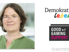 Demokratie leben: Grüne warnen vor „Kahlschlag“ bei Fördermitteln für Games-Projekte Die Grünen-Abgeordnete Andrea Lübcke warnt vor einer Kürzung von 'Demokratie leben'-Fördermitteln für das Projekt Good Gaming Support.