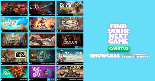 Die FYNG Show zur Caggtus Leipzig 2026 wird flankiert von einem eigenen Steam Sale.
