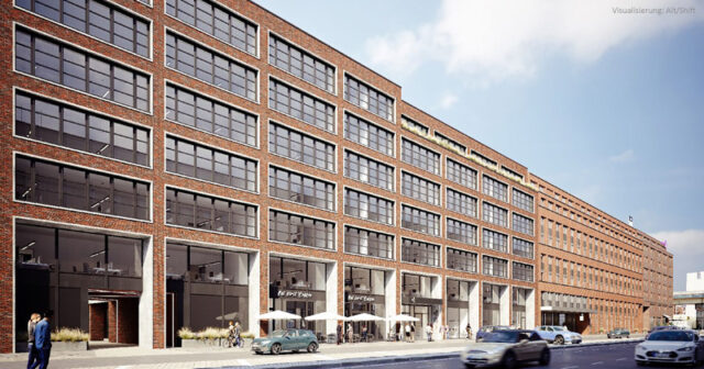 So wird das künftige InnoGames-Hauptquarter im Neubau-Objekt N50 in Hamburg-Hammerbrook aussehen.