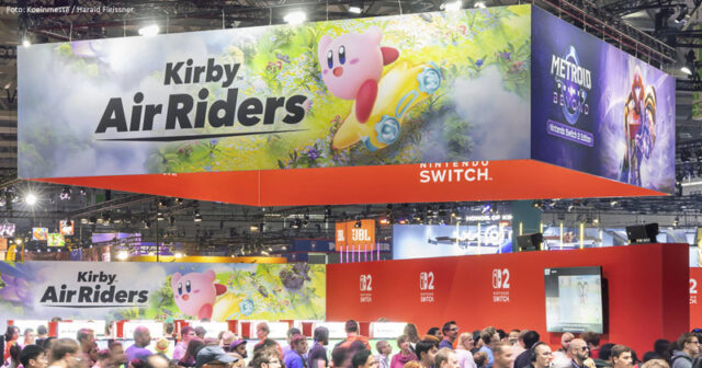 Gamescom-2026-Nintendo-Zusage-KMHF-180526 Der Gamescom-Stand von Nintendo zählt traditionell zu den Publikumsmagneten - daran dürfte sich auch zur Gamescom 2026 nichts ändern.