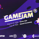 Das Motto des ARD Game Jam 2026 wird erst unmittelbar zum Start am 21. August verraten.