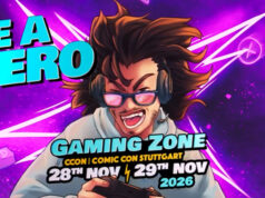 CCON Comic Con Stuttgart 2026: Gaming Zone wächst erneut Die 'Be A Hero Gaming Zone' bekommt noch mehr Spielraum auf der Comic Con Stuttgart 2026