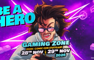 CCON Comic Con Stuttgart 2026: Gaming Zone wächst erneut Die 'Be A Hero Gaming Zone' bekommt noch mehr Spielraum auf der Comic Con Stuttgart 2026