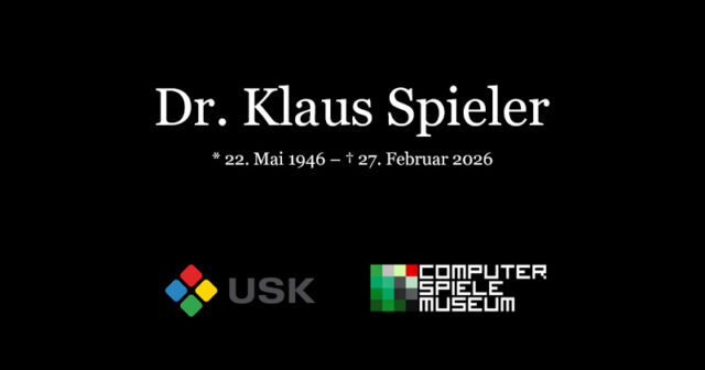 Dr-Klaus-Spieler-verstorben-Nachruf-010626 Einst hat er die Unterhaltungssoftware Selbstkontrolle (USK) und das Computerspielemuseum ins Leben gerufen: Im Februar 2026 ist Dr. Klaus Spieler im Alter von 79 Jahren verstorben.