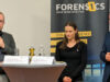 Fall gelöst: Forensics: Crime Scene Detective erscheint am 13. Juli Binary Impact-Chef Jens Wiechering, Dr. Sandra Merten (Landeskriminalamt Rheinland-Pfalz) und LKA-Präsident Mario Germano bei der Pressekonferenz zu Forensics: Crime Scene Detective in Mainz