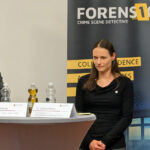 Binary Impact-Chef Jens Wiechering, Dr. Sandra Merten (Landeskriminalamt Rheinland-Pfalz) und LKA-Präsident Mario Germano bei der Pressekonferenz zu Forensics: Crime Scene Detective in Mainz