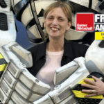 Karin Prien (CDU), Bundesministerin für Bildung, Familie, Senioren, Frauen und Jugend, beim Sommerfest des Branchenverbands Game am 9. Juni 2026 in Berlin.