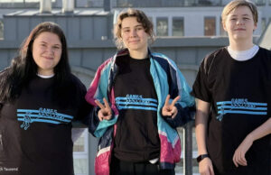 GamesFestival 26: München feiert Spielkultur Die diesjährige JugendFestival-Leitung des GamesFestival 26: Kim Fóri, Alexandra Menshikova und Joscha Giebelen.