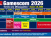 Gamescom 2026 Terminkalender: Events, Öffnungszeiten, Schulferien Der vorläufige Terminkalender für die Gamescom 2026 (Stand: 2.6.26)