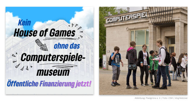 House-of-Games-Computerspielemuseum-080626 Das Computerspielemuseum zieht jährlich mehr als 100.000 Besucher an - für den Umzug ins House of Games fehlen staatliche Zuschüsse.
