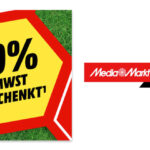 '19 Prozent Mehrwertsteuer geschenkt' heißt es bei MediaMarkt und Saturn bis zum 8. Juni 2026.