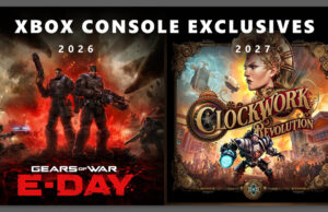 Microsoft Xbox startet die „Rückkehr der Exklusivtitel“ Die Xbox-Neuheiten Gears of War E-Day und Clockwork Revolution läuten die "Rückkehr der Exklusivtitel" ein.