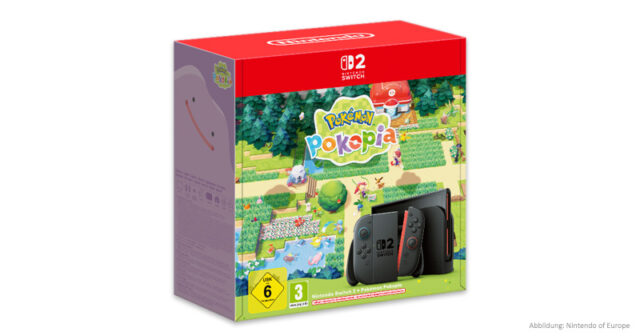 Nintendo-Switch-2-Bundle-Pokemon-Pokopia-170626 Das Nintendo Switch 2 Bundle inklusive Pokémon Pokopia ist ab dem 2. Juli 2026 erhältlich.