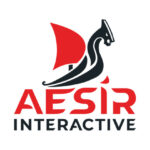 Das neue Logo des Münchener Studios Aesir Interactive ab Juli 2026
