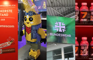 Nicht-Gaming-Marken (‚Non-Endemics‘) auf der Gamescom 2026 Ferrero, LEGO, die Bundeswehr und Müllermilch - nur einige von vielen Marken, die nach 2025 auch die Gamescom 2026 bespielen.
