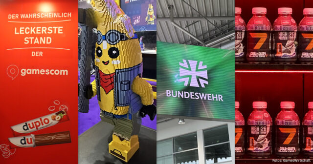 Ferrero, LEGO, die Bundeswehr und Müllermilch - nur einige von vielen Marken, die nach 2025 auch die Gamescom 2026 bespielen.