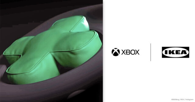 IKEA-Microsoft-Xbox-Kollektion-190826 Szene aus dem Instagram-Teaser zur Kooperation zwischen IKEA und Microsoft Xbox.