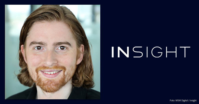Nikolas Angerstein, Deputy Managing Director bei MSM.digital Communications und Co-CEO der Augsburger Agentur Insight