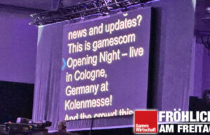 Gamescom 2026: Zurück in die Zukunft (Fröhlich am Freitag) So berechenbar wie der Teleprompter: Die Opening Night Live der Gamescom 2026 sparte mit Überraschungen.