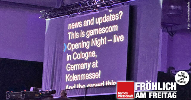 Froehlich-am-Freitag-2026-36-Gamescom-040926 So berechenbar wie der Teleprompter: Die Opening Night Live der Gamescom 2026 sparte mit Überraschungen.