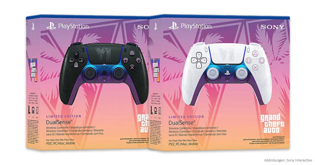 GTA-6-DualSense-Controller-bestellen-140926 Der Grand Theft Auto 6 DualSense Controller kostet 84,99 € und wird ab dem 19. November (parallel zu GTA 6) ausgeliefert.