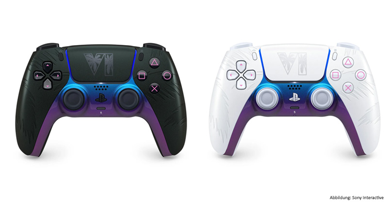 Der GTA 6 DualSense-Controller ist in Schwarz und Weiß erhältlich.