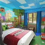 Noch ist es ein Entwurf - doch ab 2027 sollen die ersten Gäste im Minecraft Hotel übernachten können.