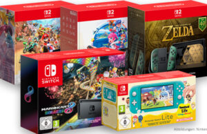 Nintendo bringt neue Switch- und Switch 2-Bundles Switch 1, Switch 2 und Lite: Mit diesen Bundles geht Nintendo ins Weihnachtsgeschäft 2026.