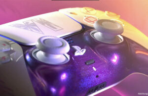 Grand Theft Auto 6: Sony kündigt GTA 6 DualSense-Controller an (Update) Ein echtes Schmuckstück: Bei Lichteinfall schimmert die Oberfläche des Grand Theft Auto 6 Limited Edition DualSense Wireless Controllers.