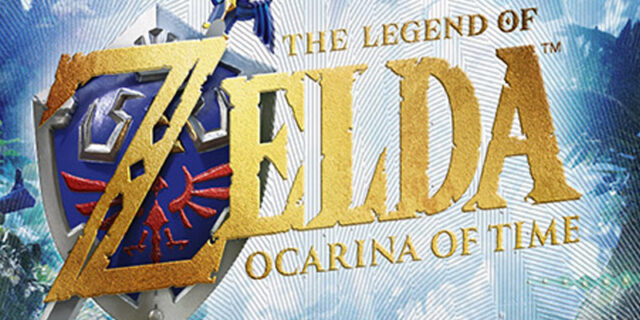 Zelda-Struktur Fühlt sich gut an: Die Erstauflage von The Legen of Zelda: Ocarina of Time ist mit einer Folien-Struktur ausgestattet.