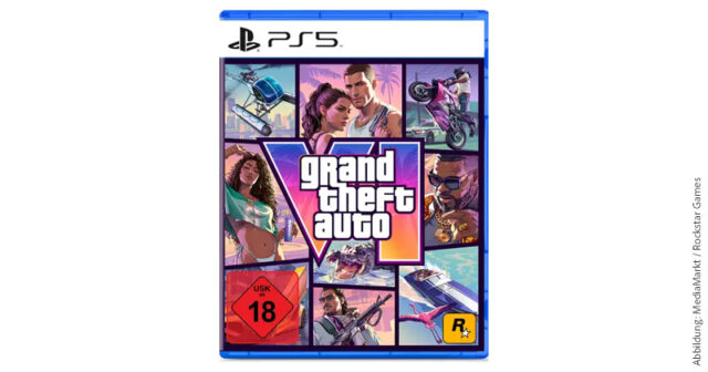 GTA-6-USK-18-Altersfreigabe-161026 Die Folge der USK-18-Altersfreigabe für GTA 6: Wer das Spiel bei Händlern wie MediaMarkt bestellt, zahlt einen Aufpreis für die persönliche Zustellung.
