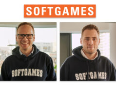 Softgames feiert 20. Geburtstag Softgames-Gründer und -Inhaber Alexander Krug und André Krug