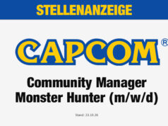 Capcom sucht Community Manager – Monster Hunter (m/w/d) / Stellenanzeige Stellenanzeige / Capcom Entertainment Germany GmbH / Community Manager Monster Hunter (m/w/d)