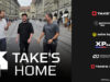 TaKe’s Home: Drei Agenturen unter einem Dach Die TaKe's Home-Macher Christopher Flato (Yellow House), Paul Dahlhoff (OGC) und Dennis Gehlen (TakeTV)