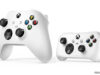 Xbox Nano-Controller vorbestellbar Der Vergleich zeigt den Größen-Unterschied zwischen dem traditionellen Xbox-Controller und dem neuen Nano Controller.